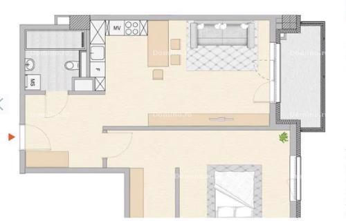 Vanzare Apartament 2 Camere, Confort Sporit, Finisat, Intemediar
