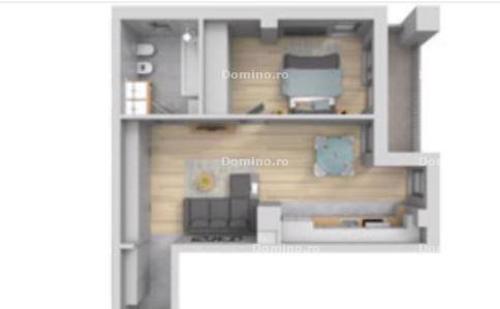 Vanzare Apartament 2 Camere, Etaj Intermediar, SemiFinisat, Bloc Nou, Parcare 