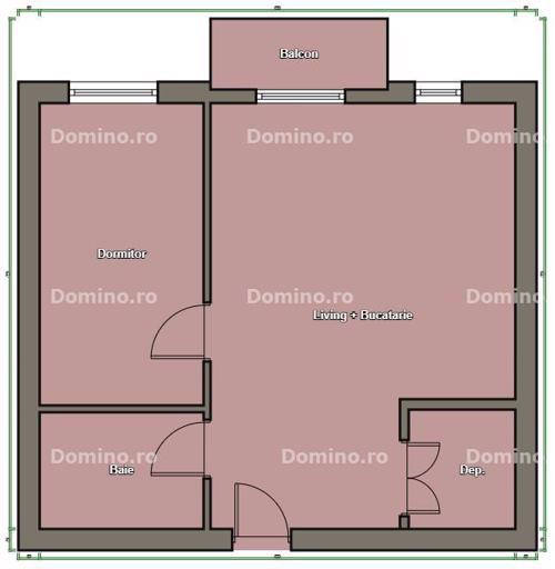 Vanzare Apartament 2 Camere, Etaj Intermediar, Semifinisat, Parcare