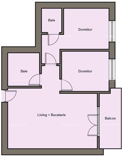Vanzare Apartament 3 Camere, 2 Bai, Etaj Intermediar, Finisat, Bloc Nou, Parcare 