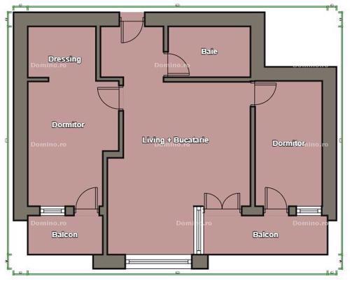 Vanzare Apartament 3 Camere, Etaj Intermediar, Semifinisat, Parcare 