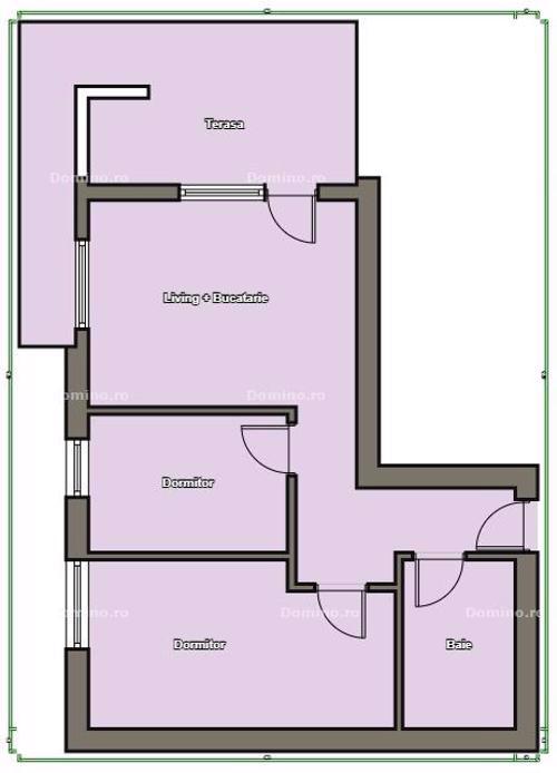 Vanzare Apartament 3 Camere, Etaj Intermediar, Terasa, Semifinisat, Parcare 